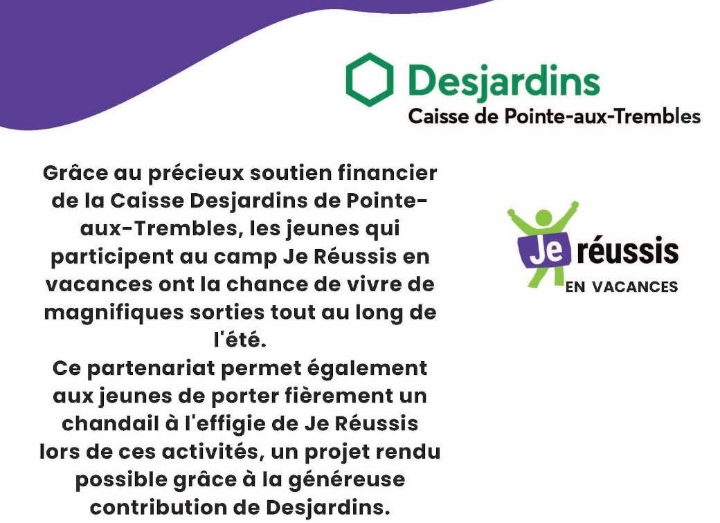 Je Réussis en vacances